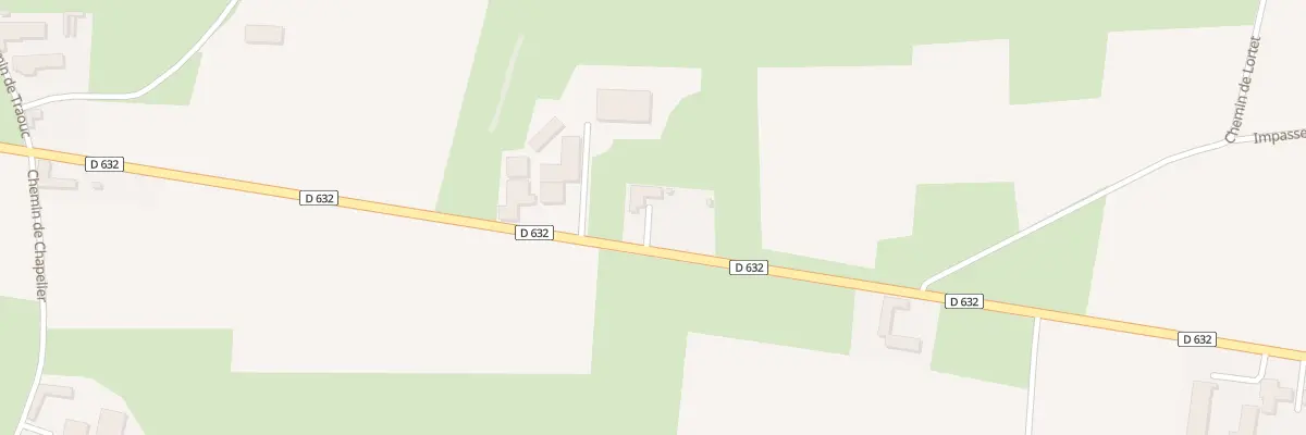 Plan du 637 Rte de Trie sur Baïse à Luby-Betmont