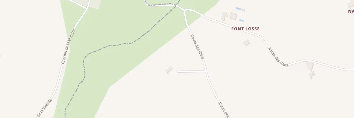 Plan de Chez Jouan à Lusignac