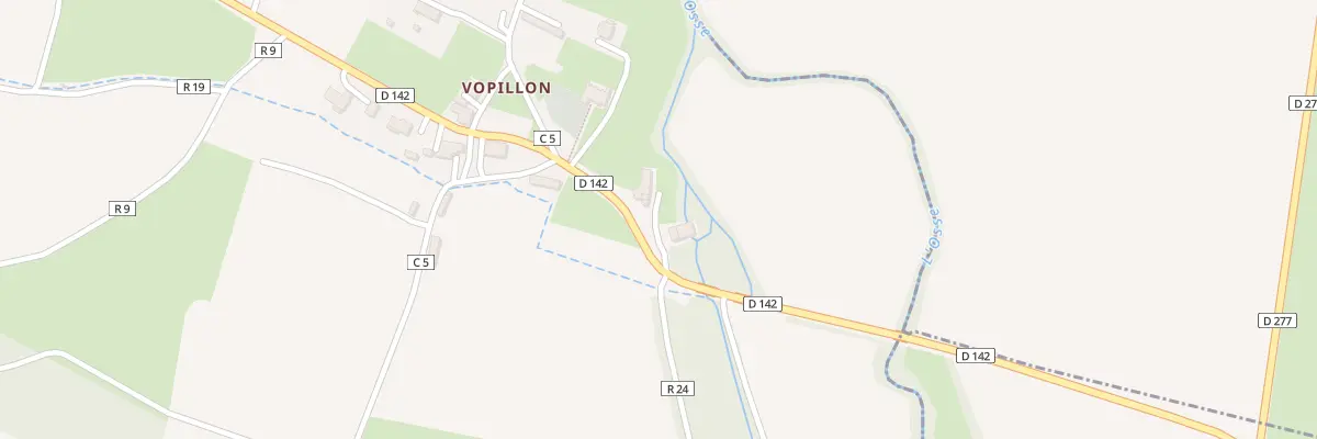 Plan du 190 Rte de Lauraët à Beaumont