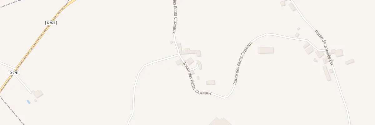 Plan du 44 Le Cluzeau à Lusignac