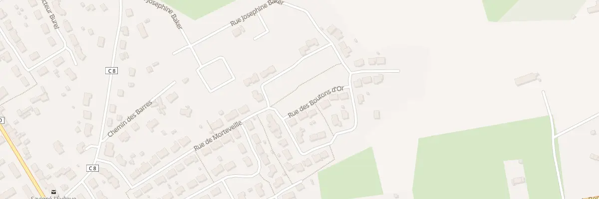 Plan du 24 Rue des Boutons D Or à Savigné-l’Évêque