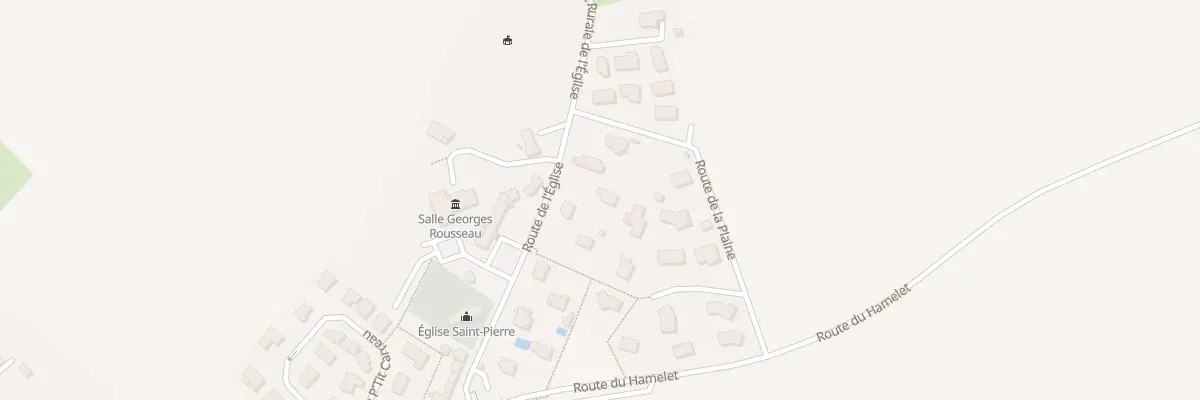 Plan du 184 Rte de l’Eglise à Oudalle