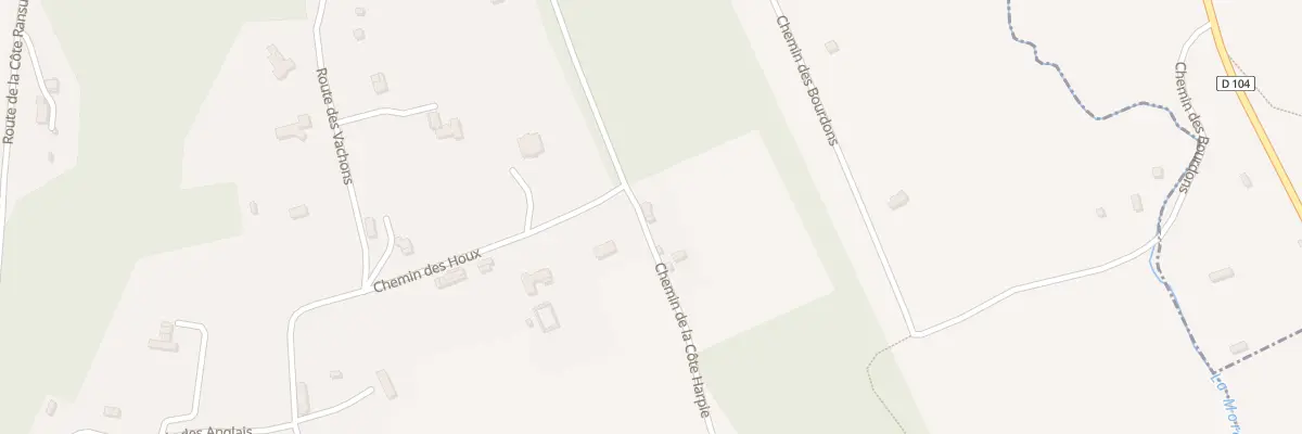 Plan du 582 Che de la Côte Harpie à Quetteville