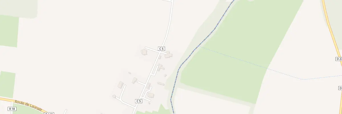 Plan du 2437 Rte du Pont de Lartigue à Beaumont