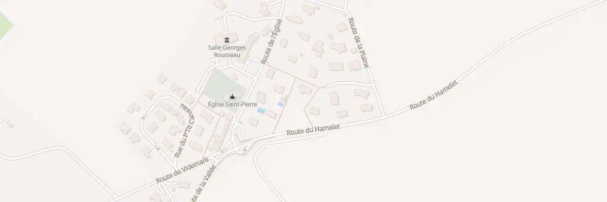 Plan du 83 Imp de la Mairie à Oudalle