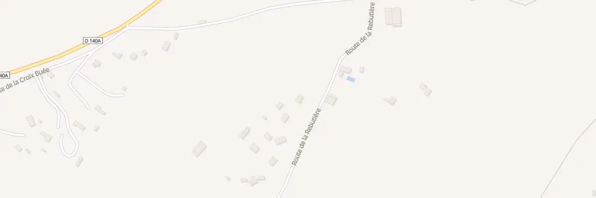Plan du 980 Rte de la Rebutière à Saint-André-d’Hébertot