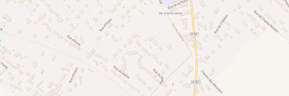 Plan du 42 Rue du Maine à Avanton