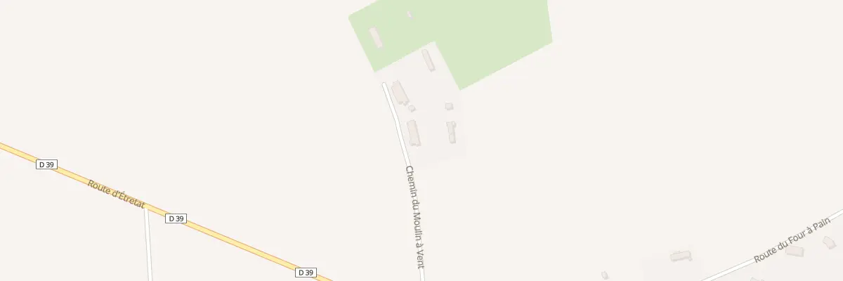 Plan du 170 Che du Moulin à Vent à Étainhus