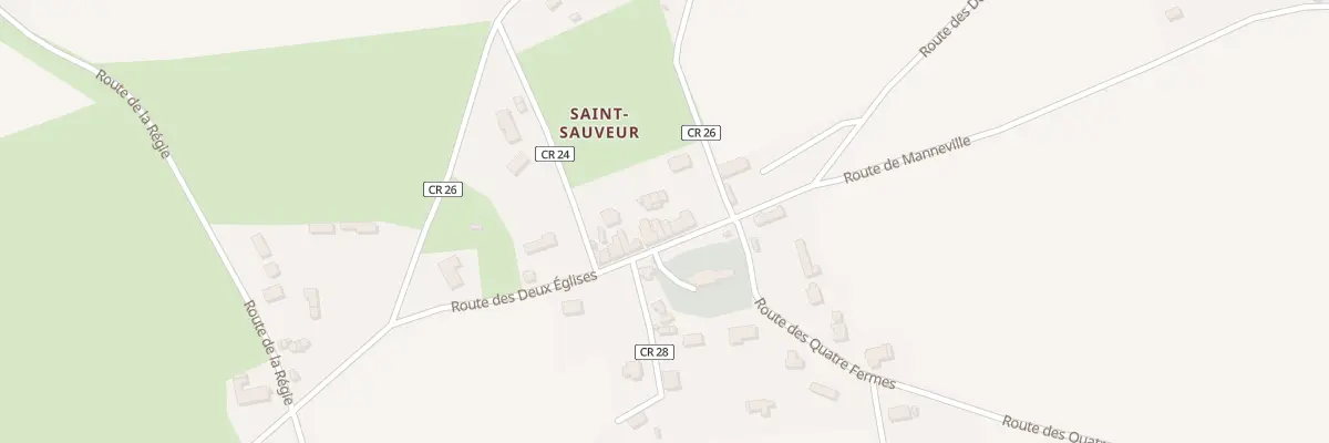 Plan du 2072 Rte des Deux Eglises à Saint-Sauveur-d’Émalleville