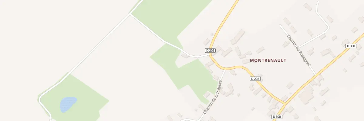 Plan du 9 Rte des Mesanges à Saosnes
