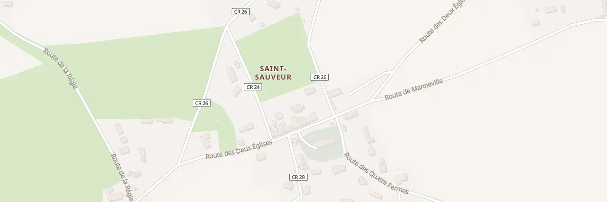 Plan du 2050 Rte des Deux Eglises à Saint-Sauveur-d’Émalleville