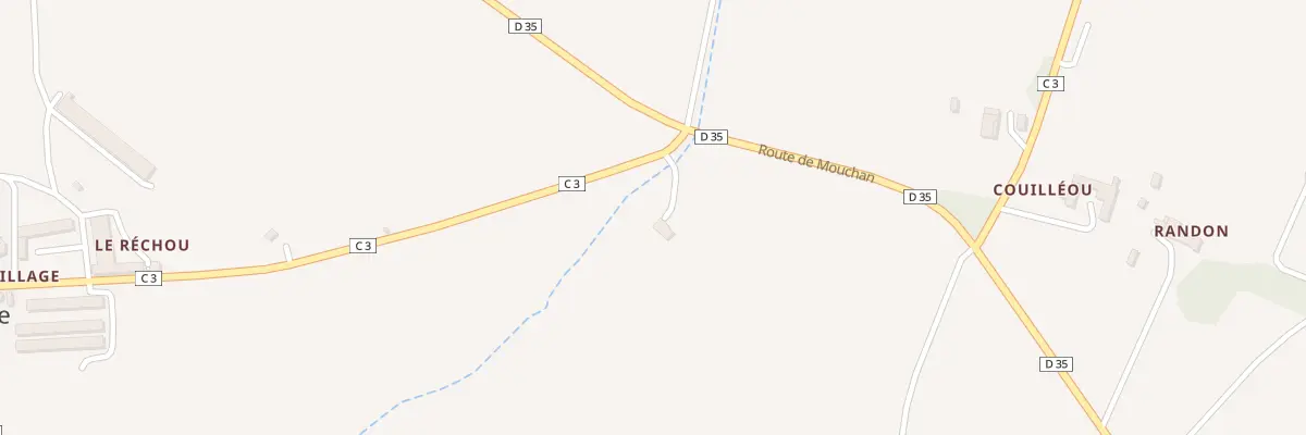 Plan du 5030 A Camparan à Mourède