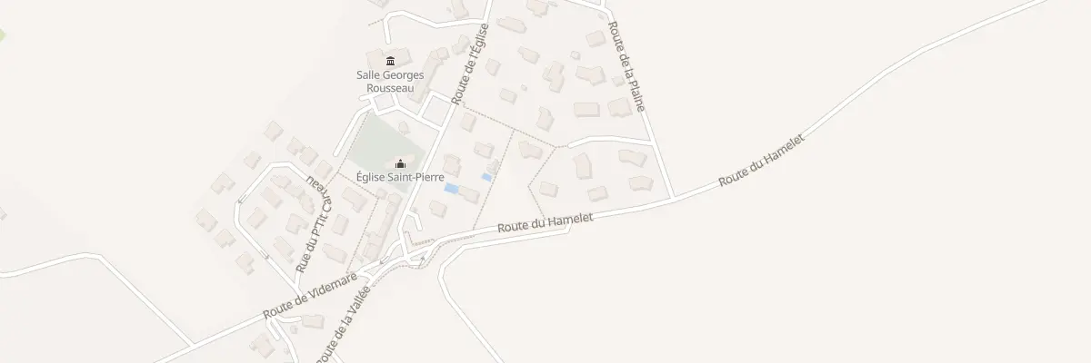 Plan du 80 Imp de la Mairie à Oudalle