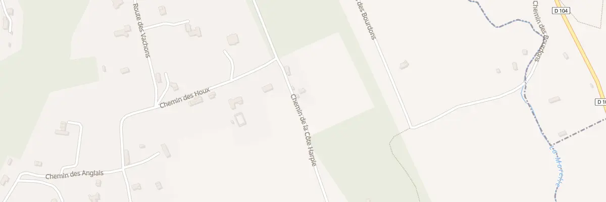 Plan du 536 Che de la Côte Harpie à Quetteville