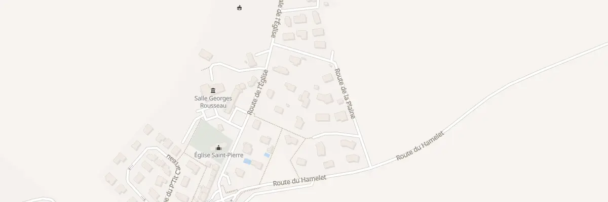 Plan du 60 Imp de la Mairie à Oudalle