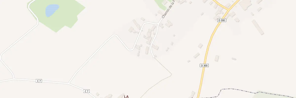 Plan du 6 Che des Chardonnerets à Saosnes