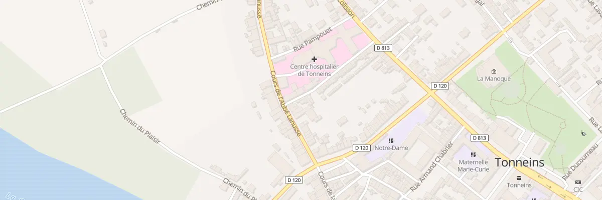 Plan du 2 Rue Corderies Dubernet à Tonneins