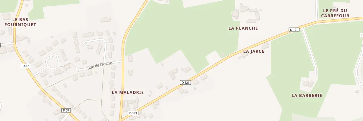 Plan du 15 Rue Marcel Lallouet à Mézières-sur-Ponthouin