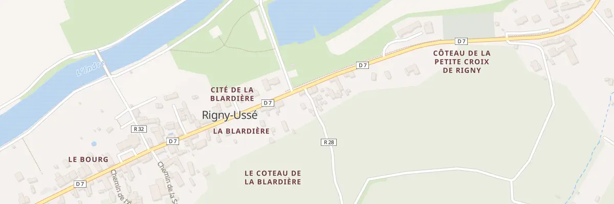 Plan du 83 Rue Principale à Rigny-Ussé