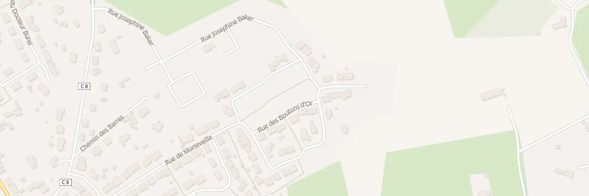 Plan du 8 Rue des Boutons D Or à Savigné-l’Évêque