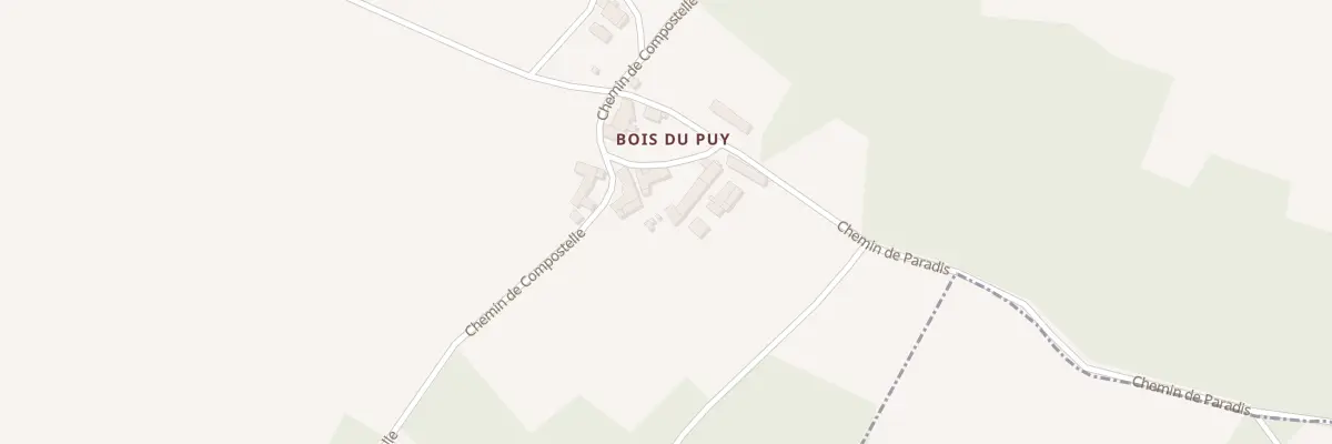 Plan du 5 Che de Traverse à Couture