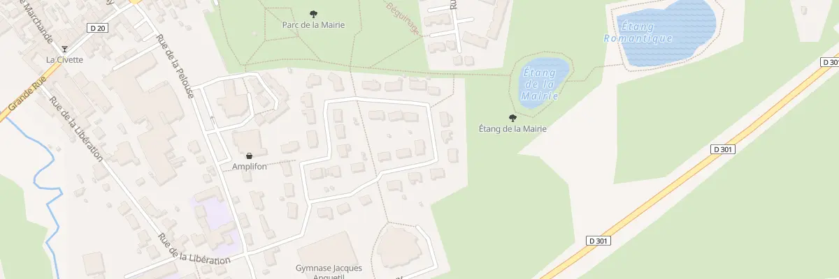 Plan du 13 Rue du Millenaire à Savigné-l’Évêque