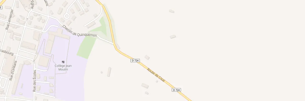 Plan du 317 Route de Cisai à Gacé