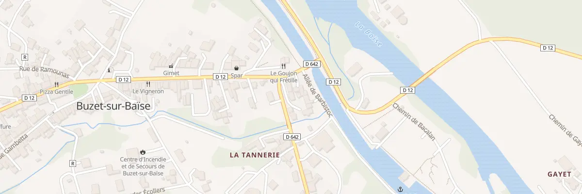 Plan du 3 Av Charles de Gaulle à Buzet-sur-Baïse