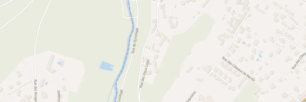 Plan du 23T Rue des Vieux Logis à Biard