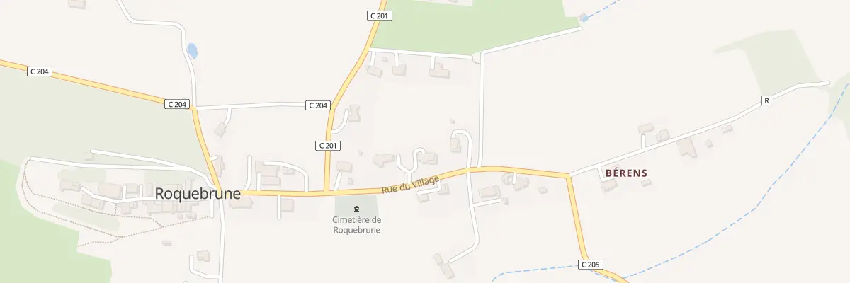 Plan du 5137 Lot. Canta Perdritz à Roquebrune