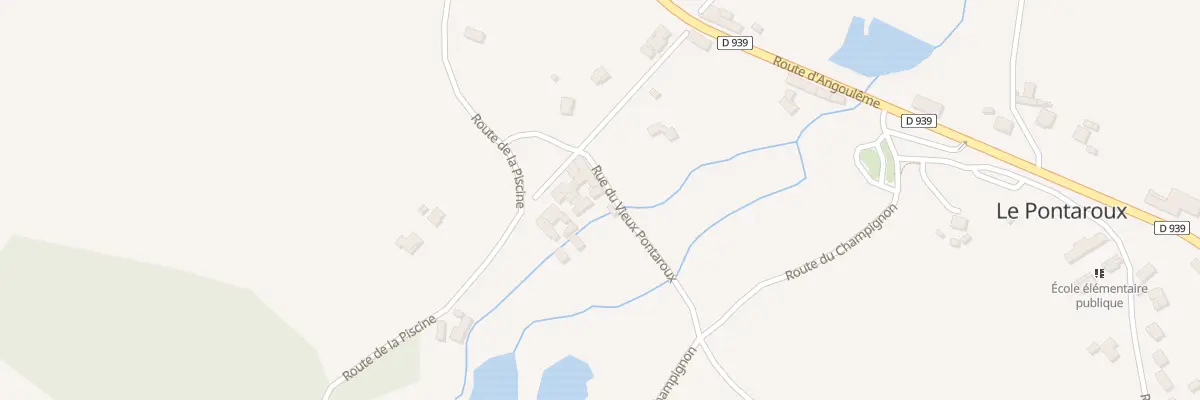 Plan du 7 Rue du vieux Pontaroux à Magnac-lès-Gardes