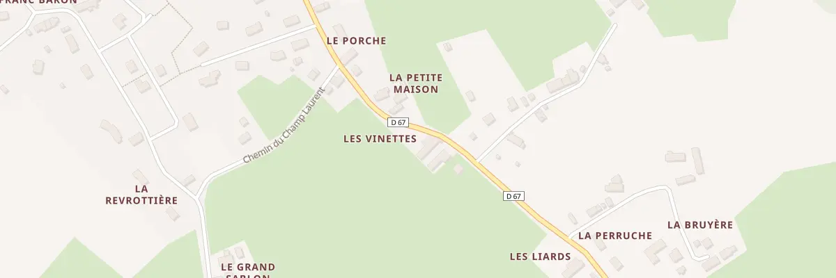 Plan du 5237 Les Vinettes à Mézières-sur-Ponthouin