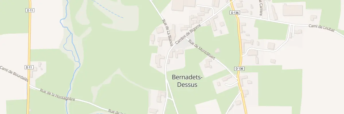 Plan du 4 Le Padoen à Bernadets-Dessus