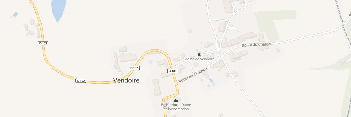 Plan du 8 Pas Chez Dagot à Vendoire