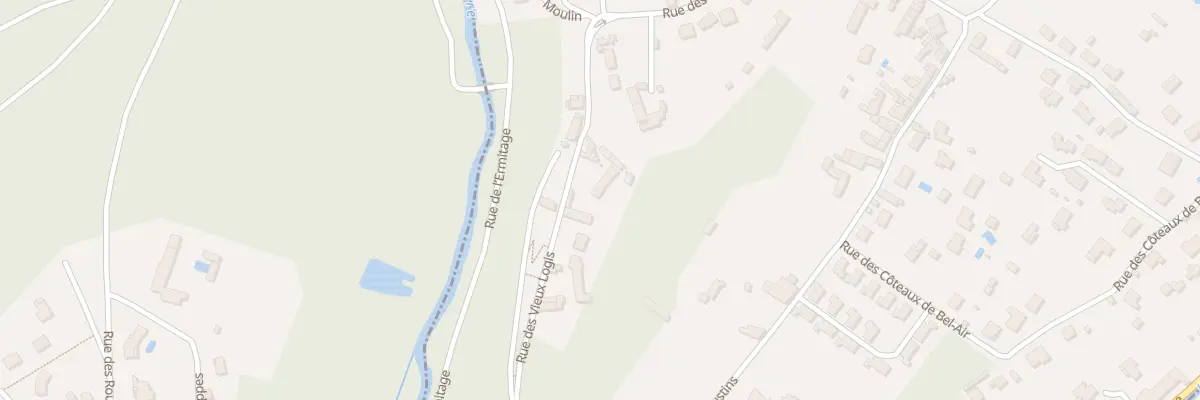 Plan du 23B Rue des Vieux Logis à Biard