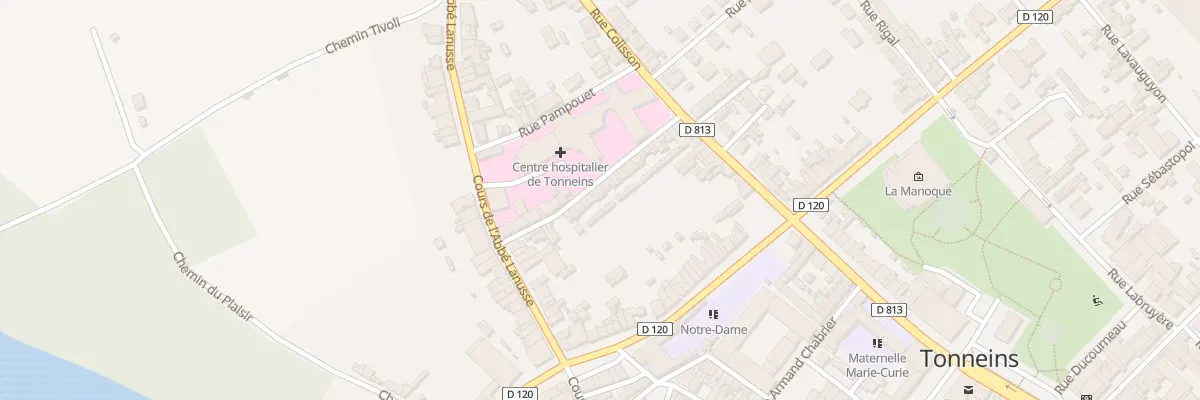 Plan du 14 Rue Corderies Dubernet à Tonneins