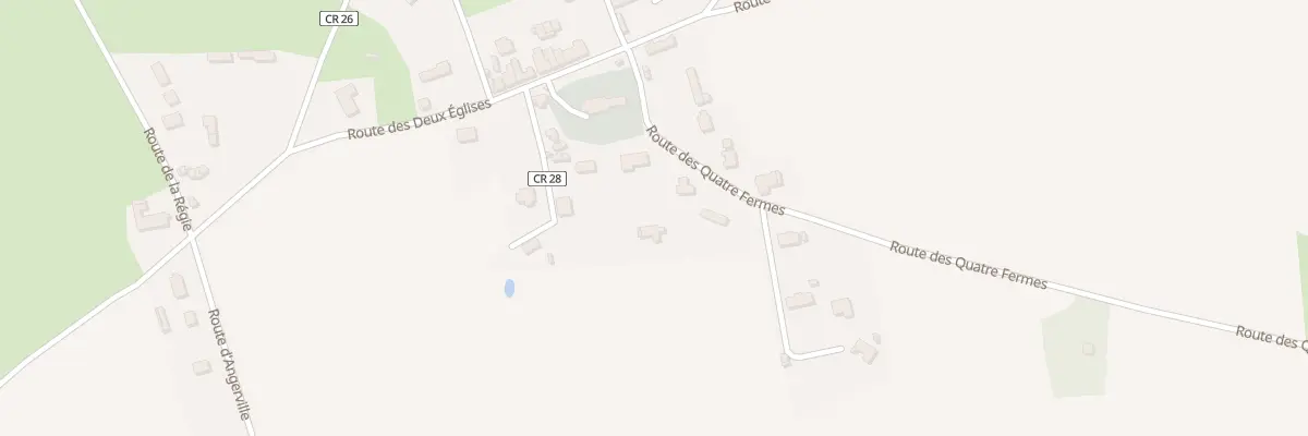 Plan du 116 Rte des Quatre Fermes à Saint-Sauveur-d’Émalleville
