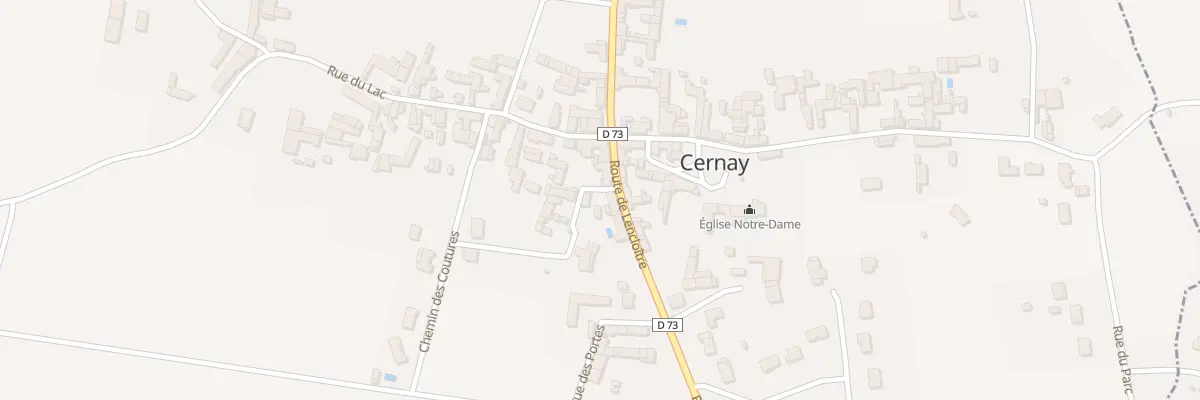 Plan du 6 Rte de Lencloitre à Cernay