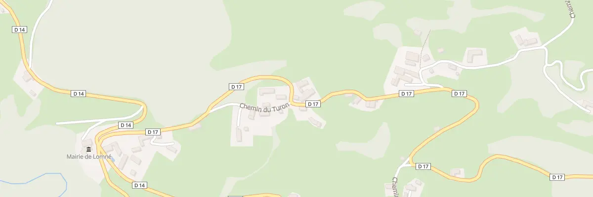 Plan du 5034 Coume Dama à Lomné