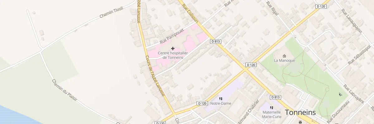 Plan du 16 Rue Corderies Dubernet à Tonneins