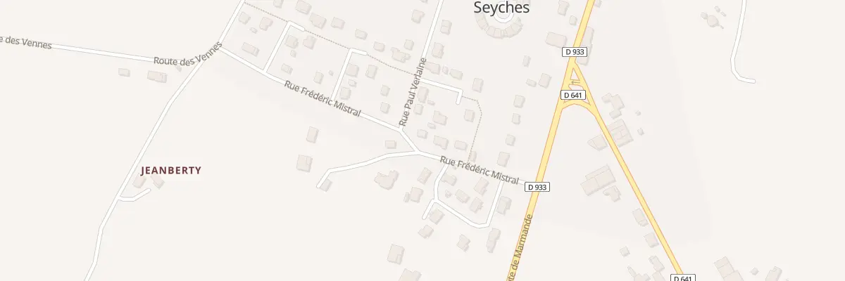 Plan du 140 Rue Frédéric Mistral à Seyches