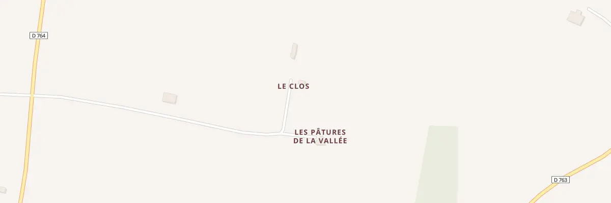 Plan du 4 Imp du Clos à Gâprée