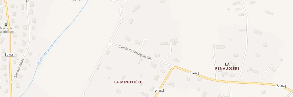 Plan du 11 Che de l’Etang du Val -St Cyr à Valorbiquet
