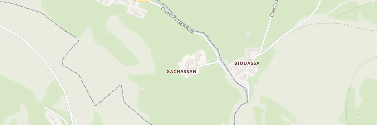 Plan du 5088 Gachassan à Laborde
