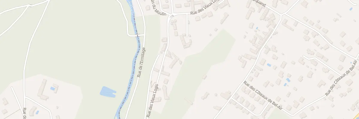 Plan du 21B Rue des Vieux Logis à Biard