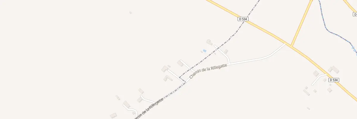 Plan du 254 Che de la Rillegate aux Authieux-sur-Calonne