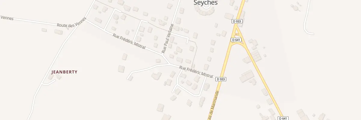 Plan du 120 Rue Frédéric Mistral à Seyches