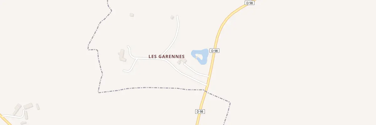 Plan du 2572 Rte de Blangy à Bonneville-la-Louvet