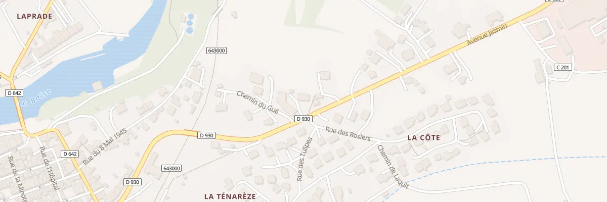 Plan du 9 Av Jasmin à Lavardac