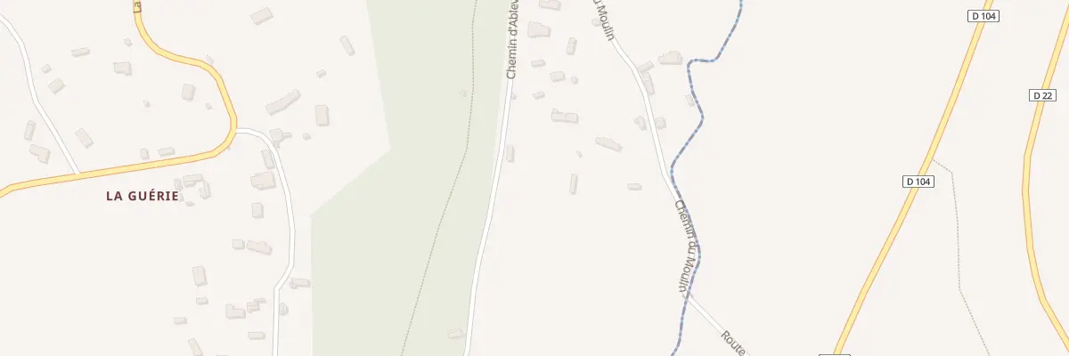 Plan du 5389 Ableville à Ablon